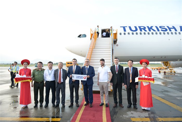 Turkish Airlines khai trương đường bay thẳng đến Hà Nội, TP HCM