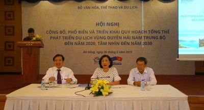 Công bố Quy hoạch tổng thể phát triển du lịch Vùng duyên hải Nam Trung bộ