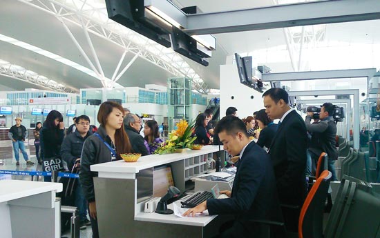 Sân bay Nội Bài khai trương dịch vụ tại nhà ga T2