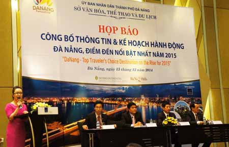 Đà Nẵng: Xây dựng kế hoạch hành động về điểm đến nổi bật nhất năm 2015