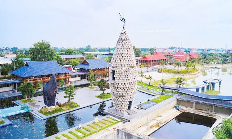 Khu du lịch sinh thái Đông Đô Village ở Bắc Ninh được công nhận Không gian di sản văn hóa
