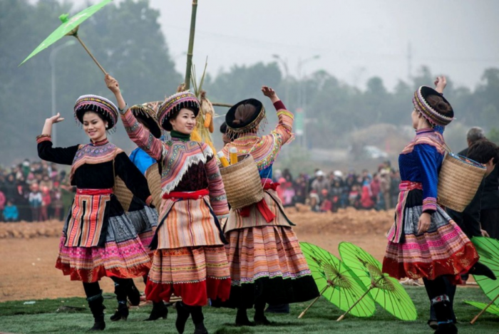 Tháng 4 ngập tràn sắc màu văn hóa dân tộc tại Làng Văn hóa - Du lịch các dân tộc Việt Nam