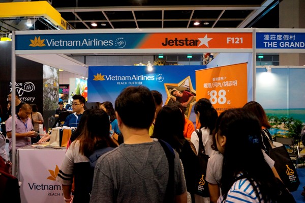 Vietnam Airlines và Jetstar Pacific tham gia Hội chợ ITE Hong Kong 2017