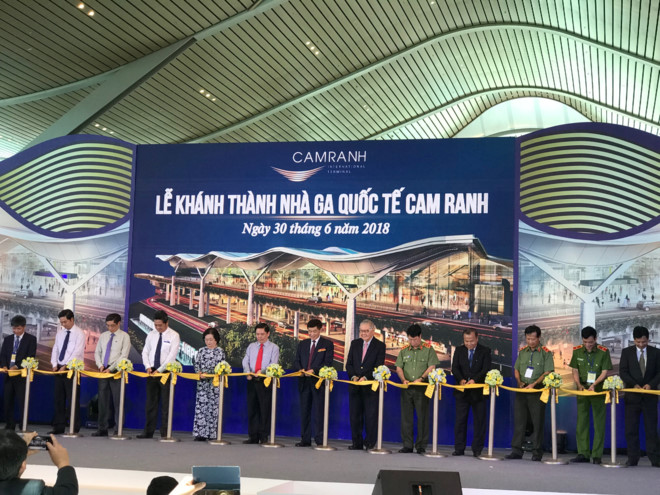 KhKhánh thành nhà ga quốc tế Cam Ranh quy mô 4,5 triệu lượt khách/năm